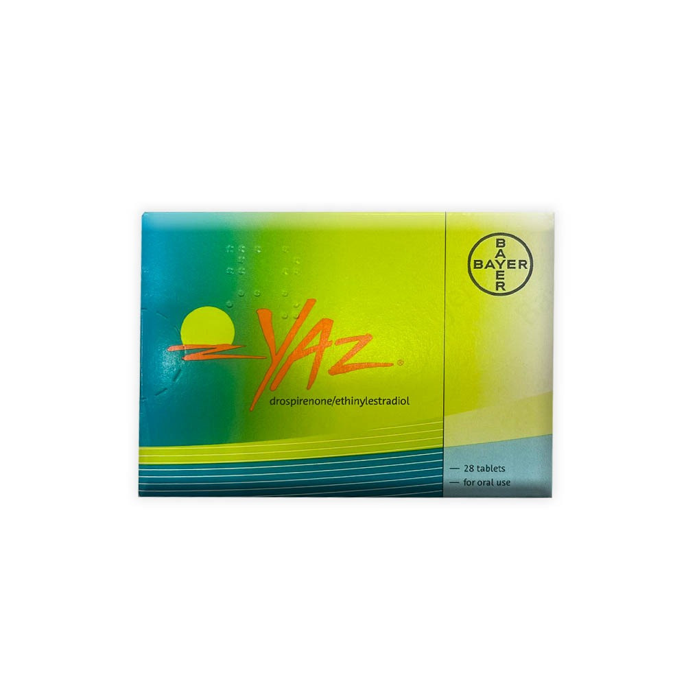 Yaz drospirenone/Ethinylestradiol Tablets 28'S
