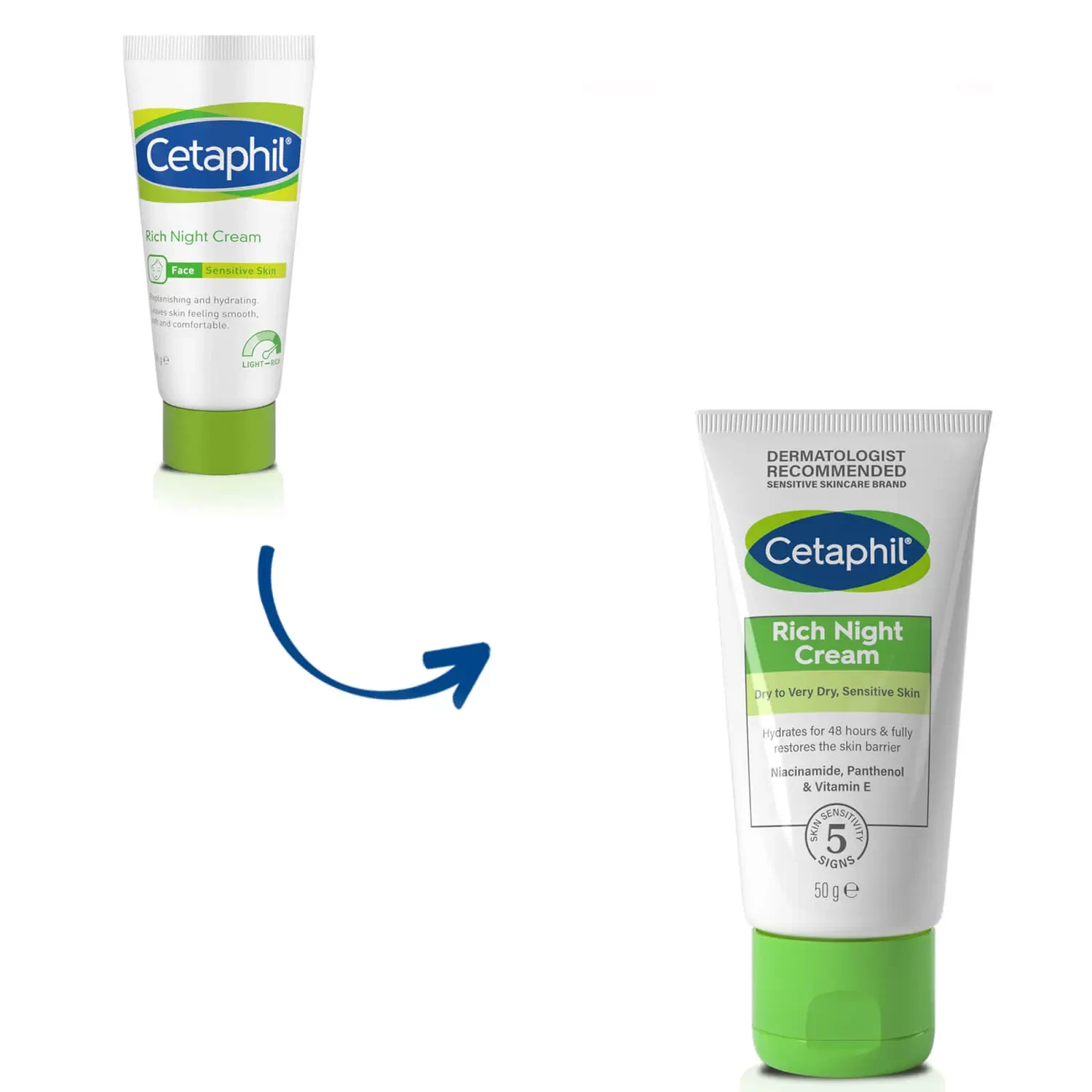 Buy Cetaphil Rich Night Cream 50 ml Online at Best Price in UAE