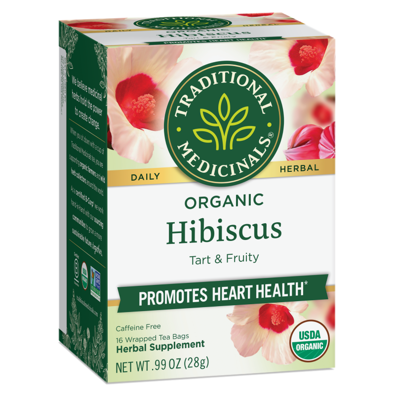 Traditional Medicinals Hibiscus 16 Tea Bags