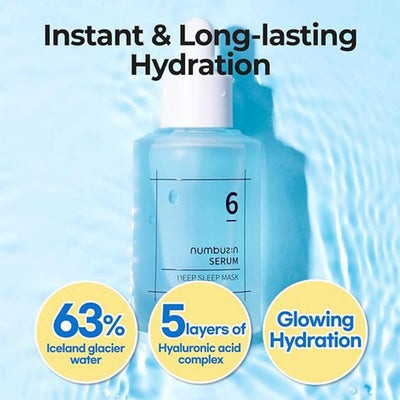 Numbuzin No 6 Deep Sleep Mask Facial Serum For Dry Skin 50ml