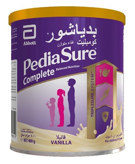 PediaSure Complete Triple Sure Vanilla 400 gm