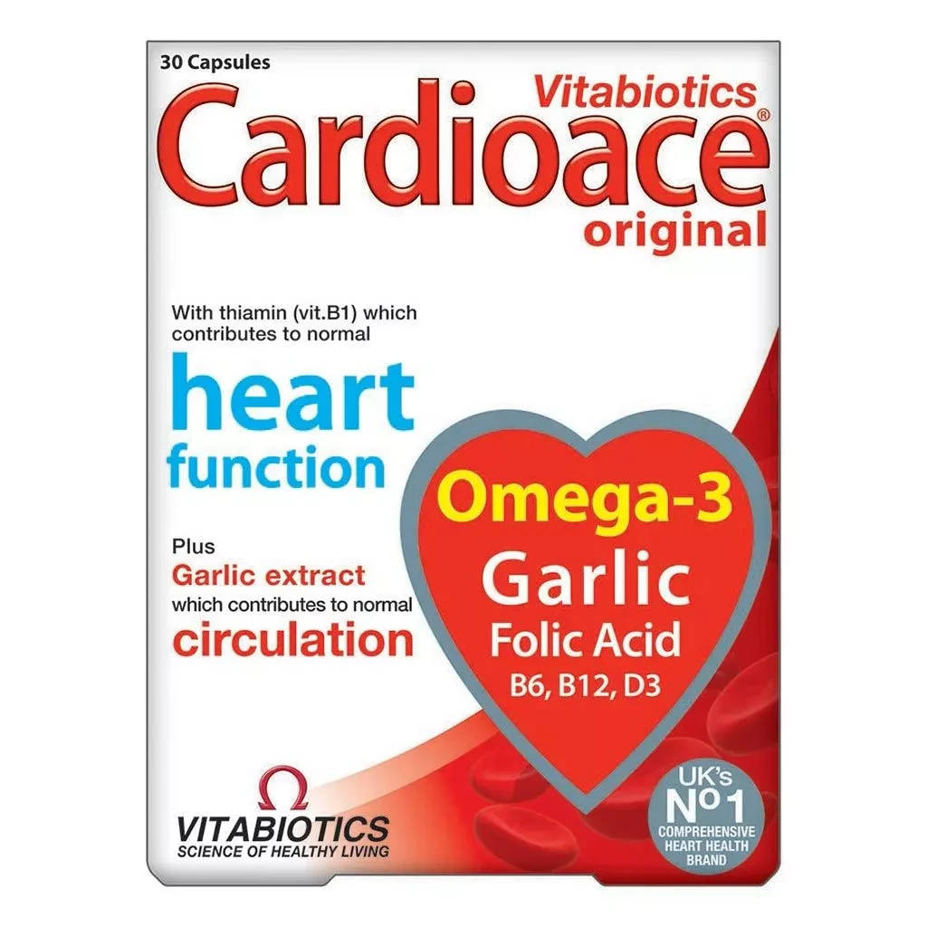 VITABIOTICS CARDIOACE CAPSULES 30S