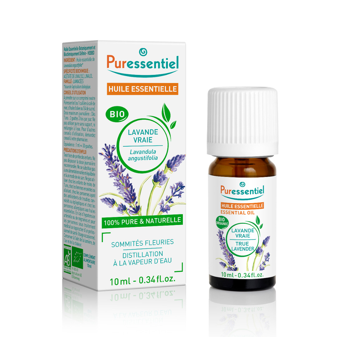 Puressentiel Organic Essential Oils True Lavander 10ml