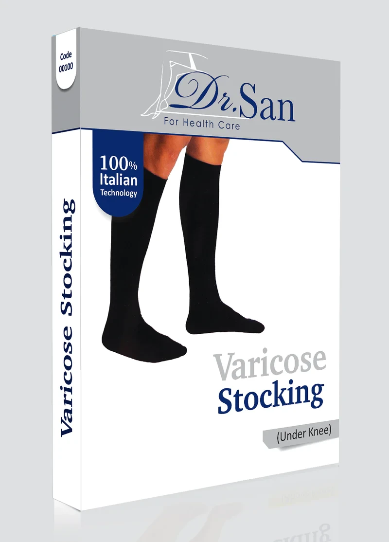 Dr.San Varicose Stocking Under Knee For Men XXX-Large