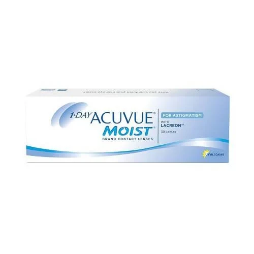 1-Day Acuvue Moist For Astigmatism 30 Lenses - Daily
