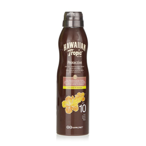 Hawallan Tropic Tanning Dry Oil Spray SPF 10 - 180 ML