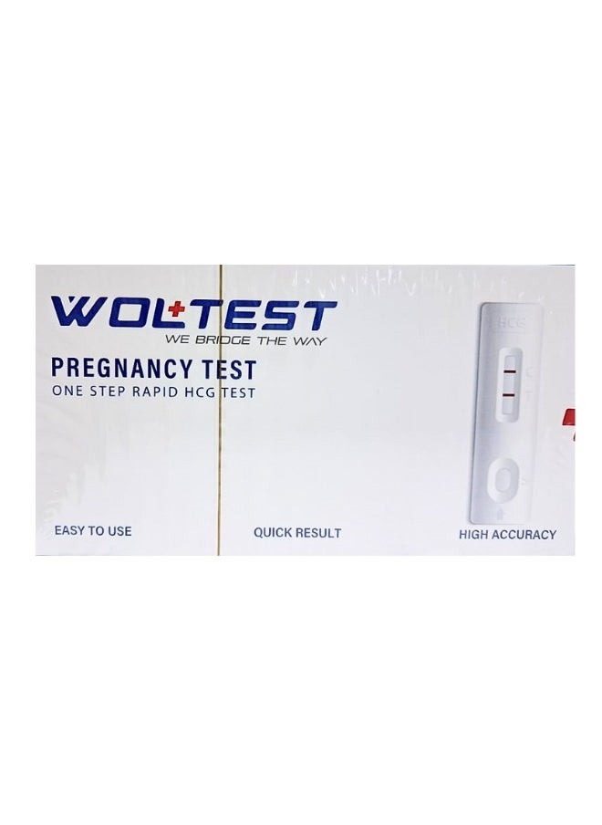 WOLAID Woltest One Step Cassette Hcg Pregnancy Test