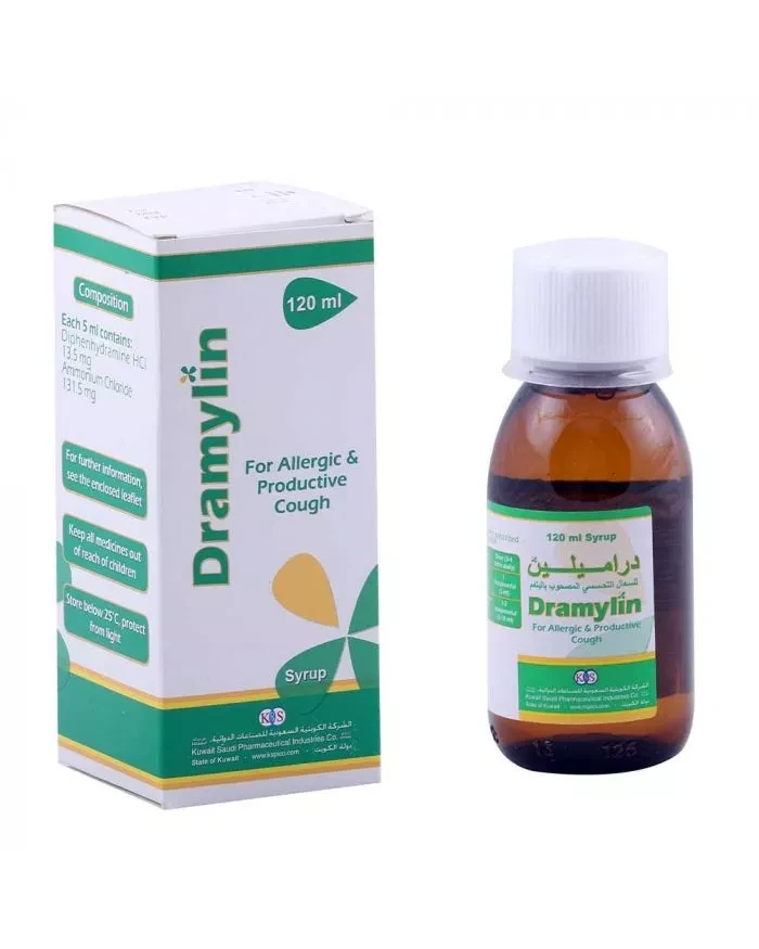 Dramylin Cough Syrup 120 ml