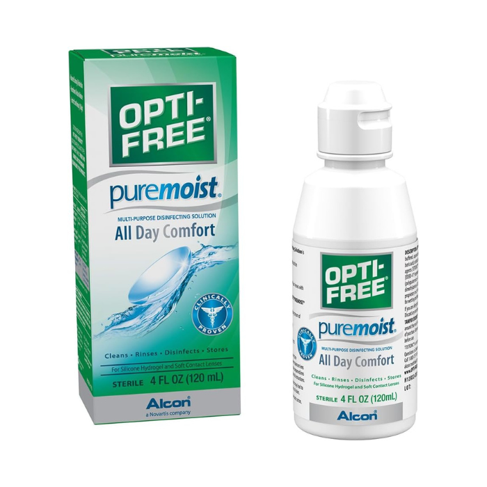 Opti-Free Puremoist Multi-Purpose Solution 120ml