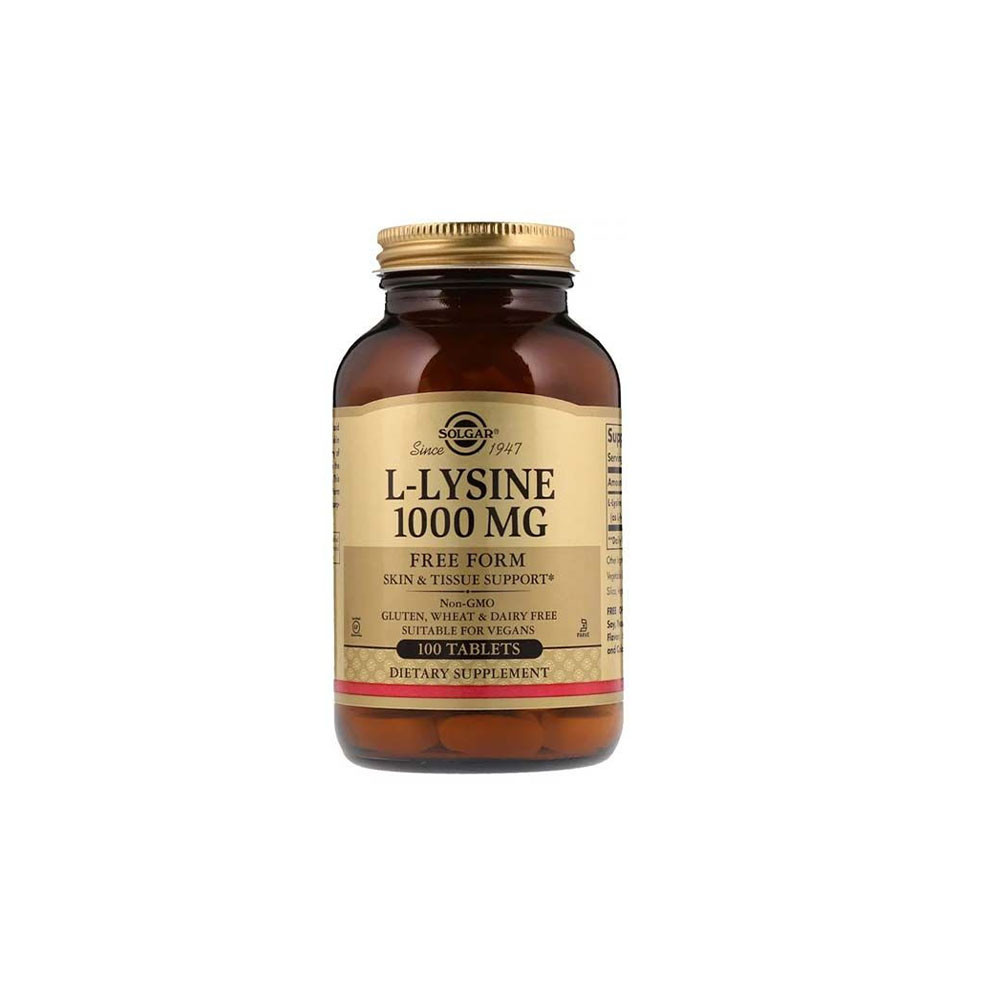 SOLGAR L-LYSINE 1000 MG 100'S