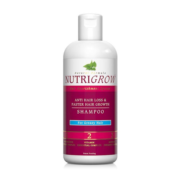 Nutrigrow Anti Hair Loss & Fast Hair Growth 300 ml Shampoo 4 Greasy Hair