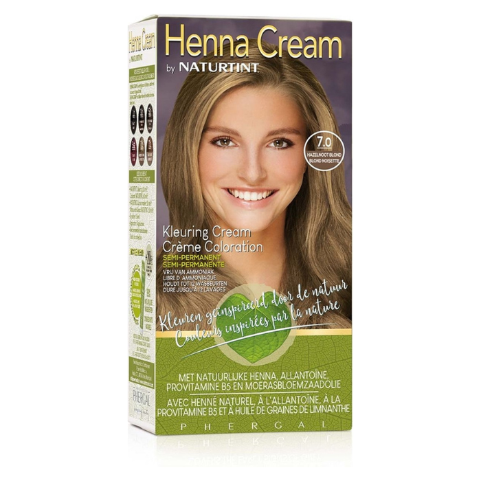 Naturtint 7.0  Henna Cream Hazelnut Blonde