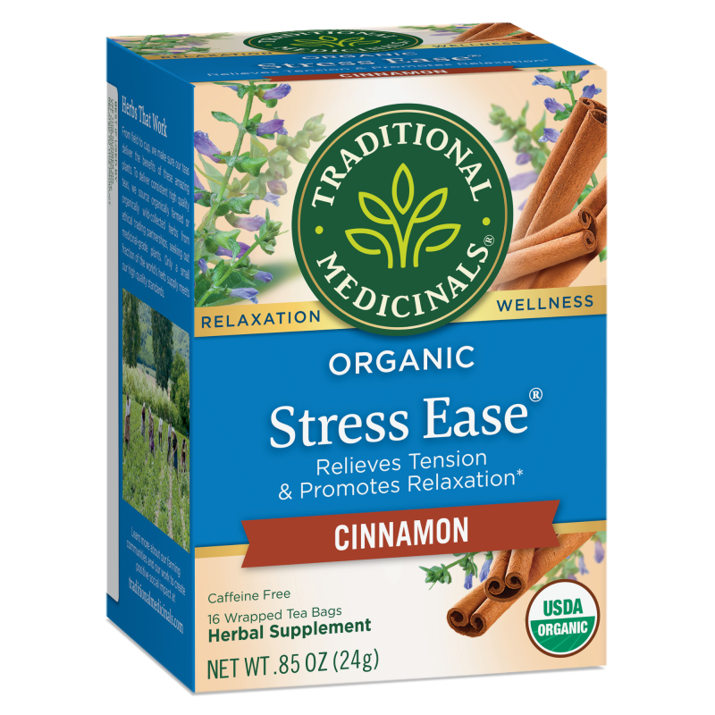 Traditional Medicinals Stress Ease 16 Tea Bags