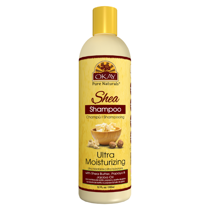 Okay Pure Naturals Shea Shampoo 12oz