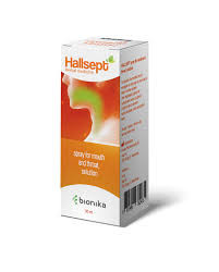 Hallsept 30ml Herbal Mouth & Throat Spray For Sore Throat