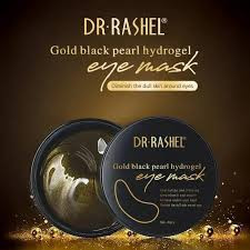DR. RASHEL  Gold Black Pearl 60-Piece Hydrogel Eye Mask Brown