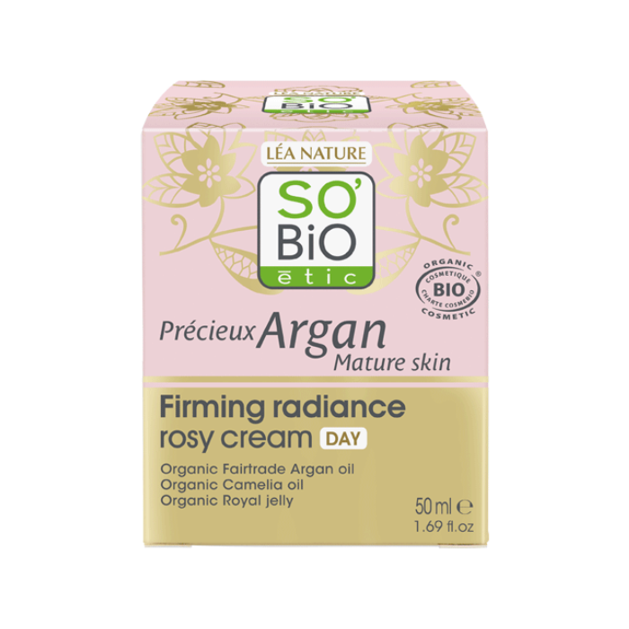 So Bio Etic Organic Argan Firming Radiance Rosy Cream 50ml