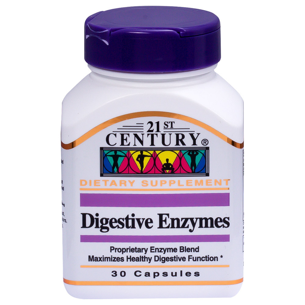 21 st Century Digestive Enzymes Capsules 30'S