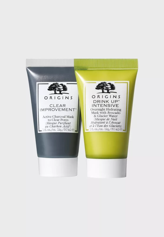 Mask To Go Mini Masking Duo To Detox & Hydrate