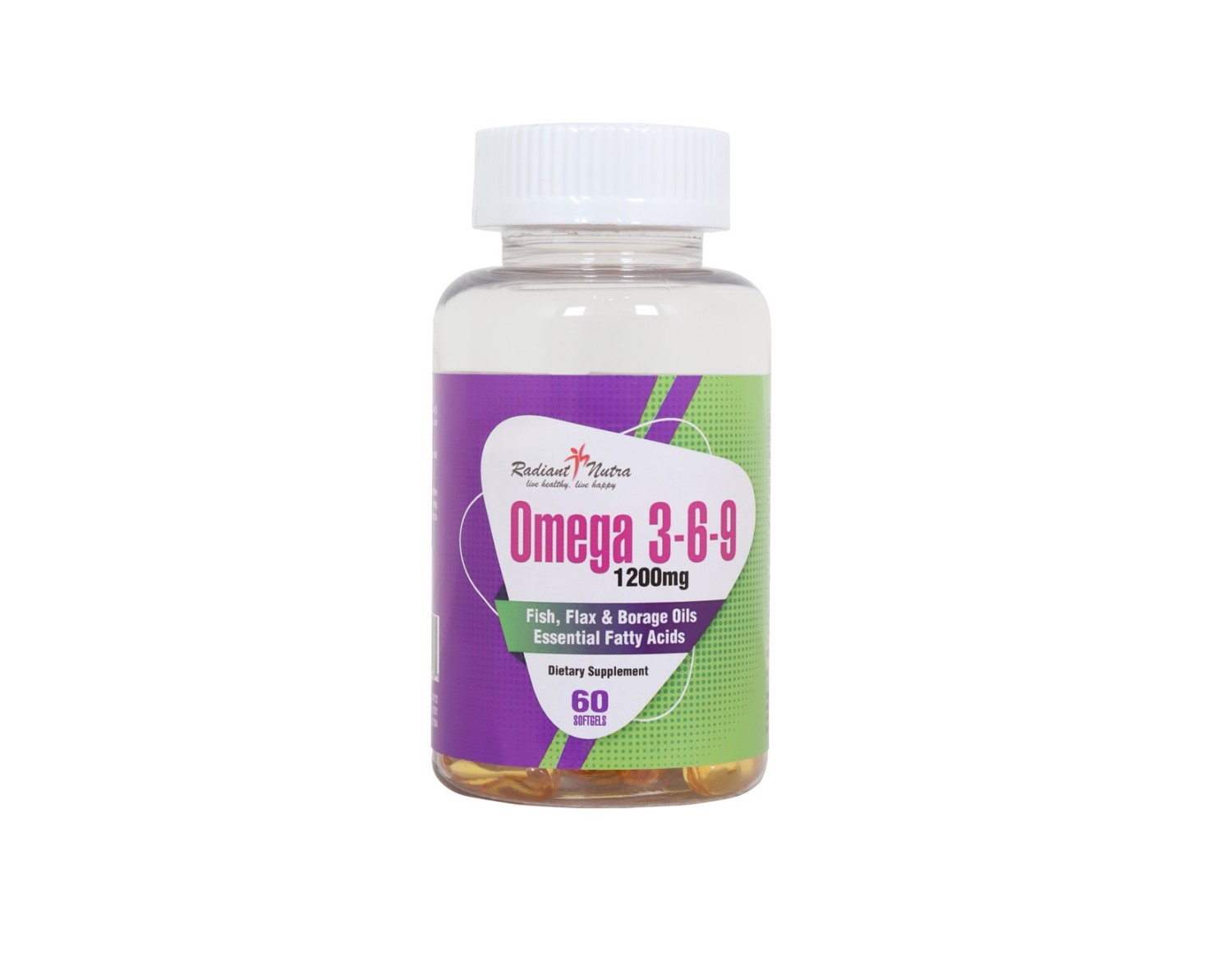 RADIANT NUTRA OMEGA 3-6-9 60'S