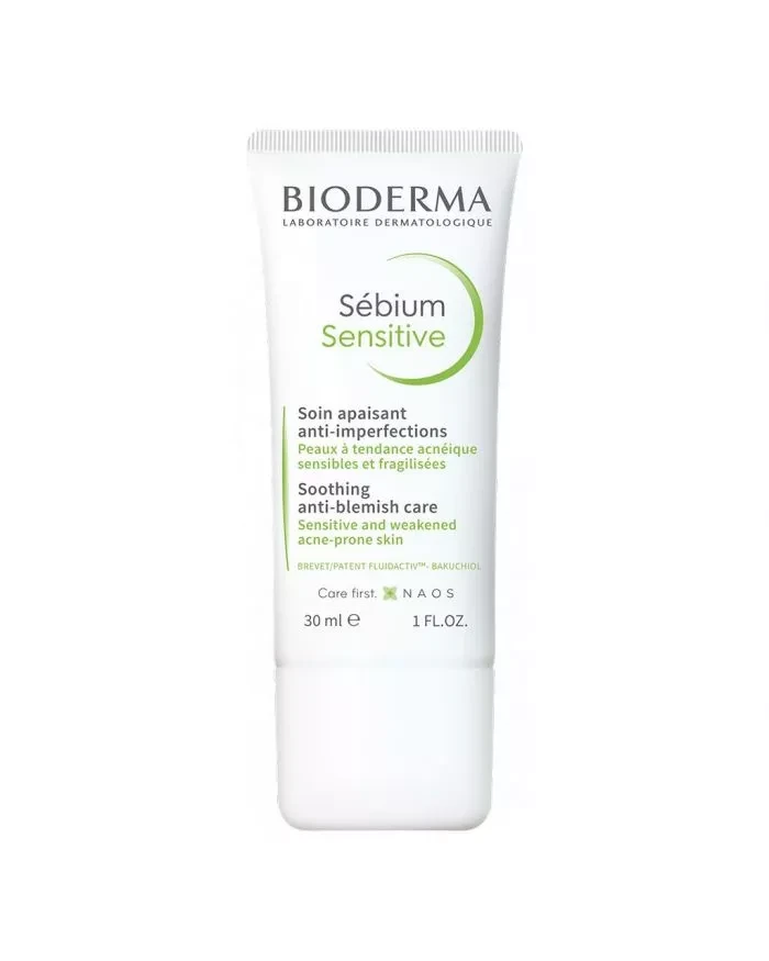 BIODERMA SEBIUM SENSITIVE SOOTHING ANTI - BLEMISH CARE 30 ML