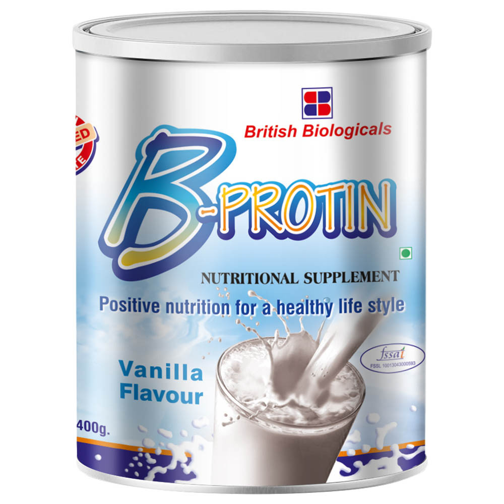 Buy B-Protin Vanilla Flavour Powder 400 Gm Online At Best Price In UAE ...