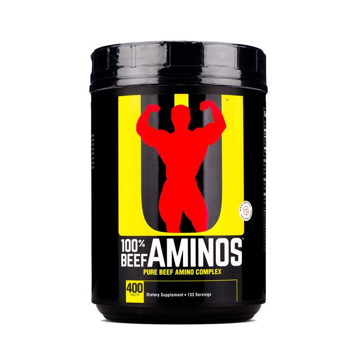 Universal Nutrition 100% Beef Amino 400 Tablets