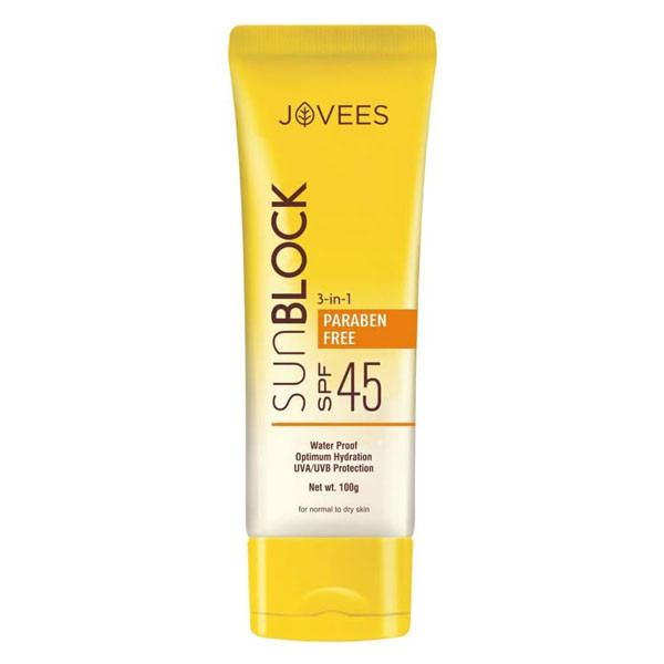 JOVEES Sunscreen SPF 45 - 100 Grams Cream