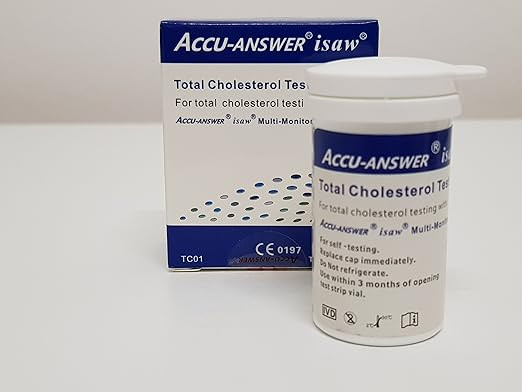 Accu Answer Cholesterol 25 Test strips