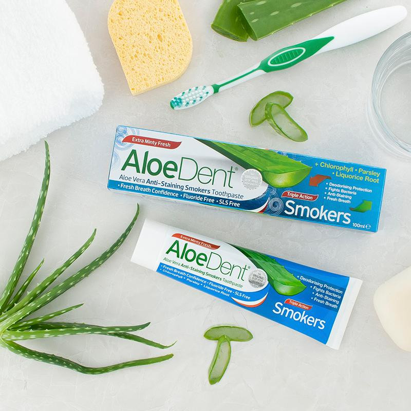 Buy Aloedent Smokers Toothpaste 100 Ml Online At Best Price In Uae 