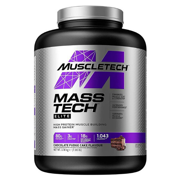 Muscle Tech Mass Tech Elite Chocolate Fudge Cake 6 LB