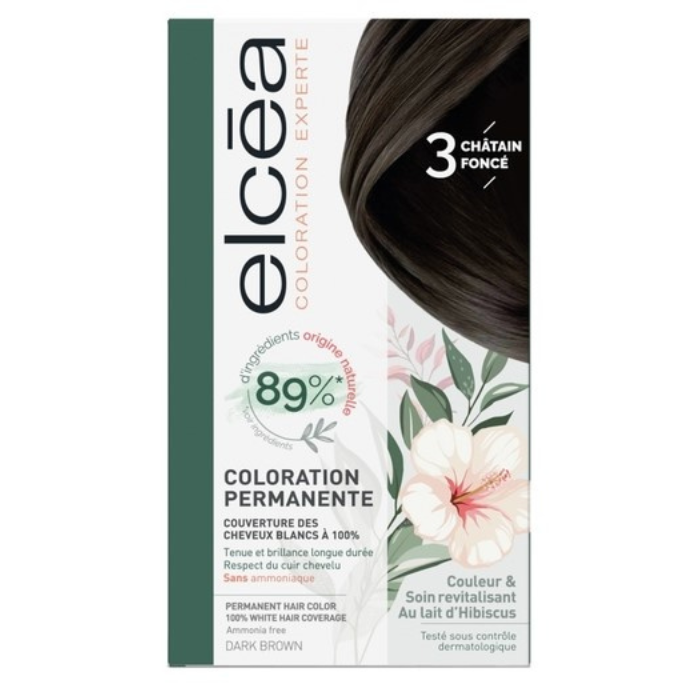 Noreva Dark Brown Elcea Permanent Expert Hair Color 3