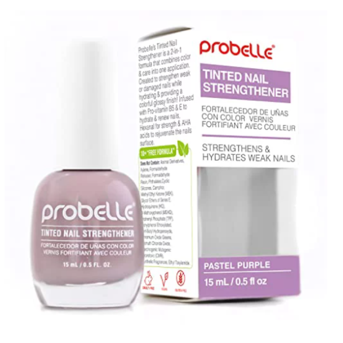 Probelle Nail Strengthener Pastel Purple 15 ml