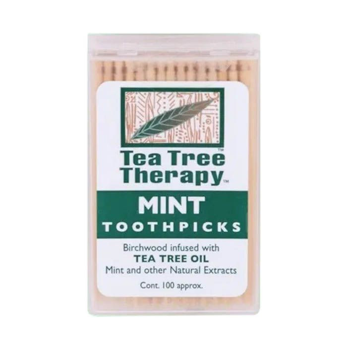 Tea Tree Therapy Tea Tree Tooth Picks 100's