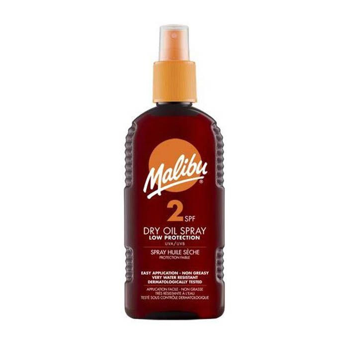 Malibu 200ml  Dry Oil (SPF 2) Spray