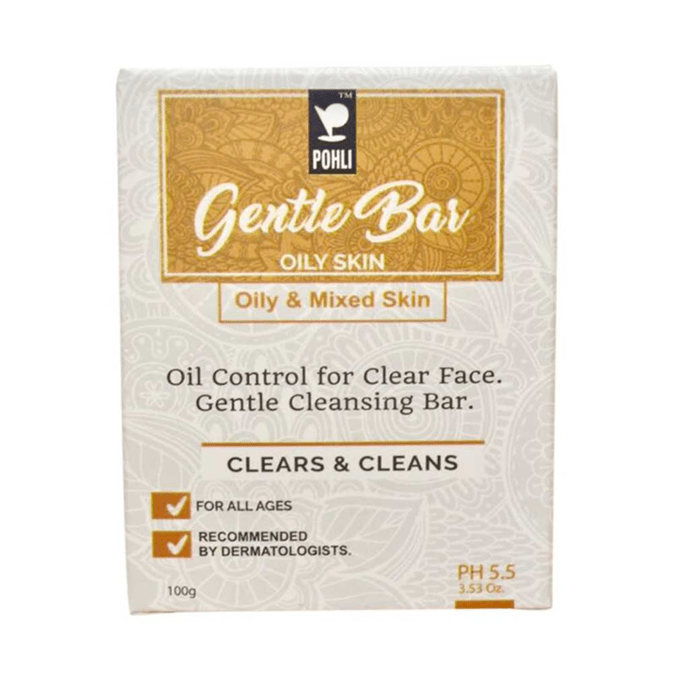 Pohli Gentle Bar Oily Skin 100 gm