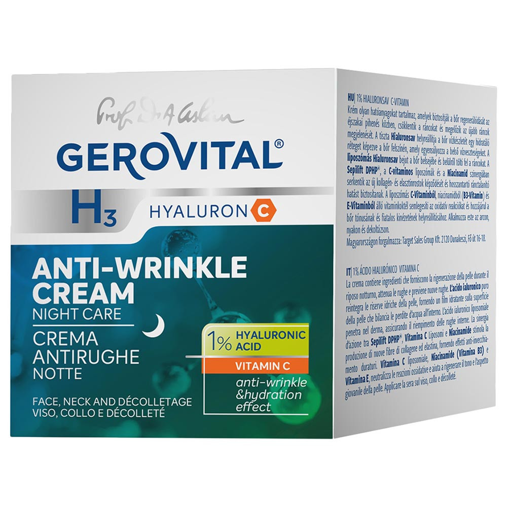 GEROVITAL ANTI WRINKLE NIGHT CARE CREAM