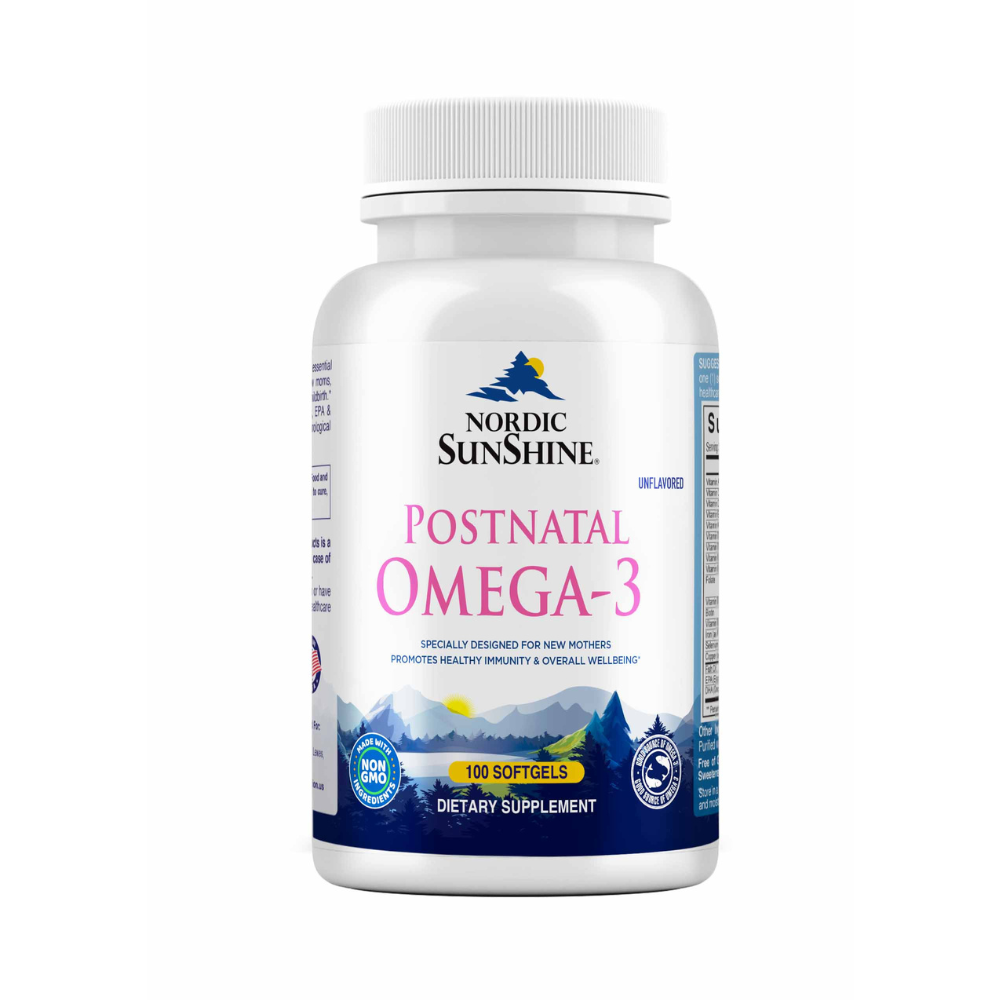 Nordic Sunshine Soft gel Postnatal Omega-3 100