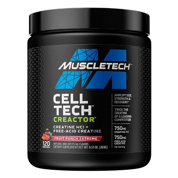 Muscle Tech Cell Tech Creactor Fruit Punch 269 G