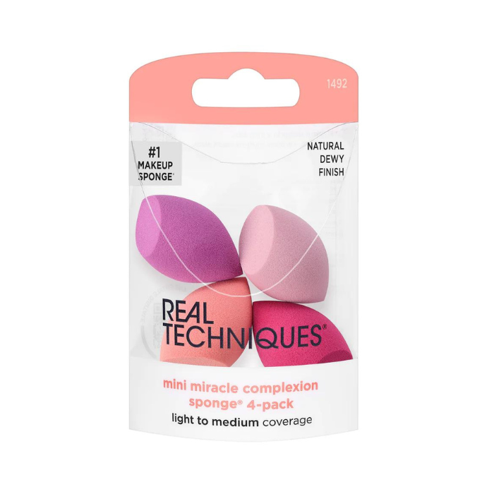 Real Techniques Mini Miracle Complexion Sponges 4s