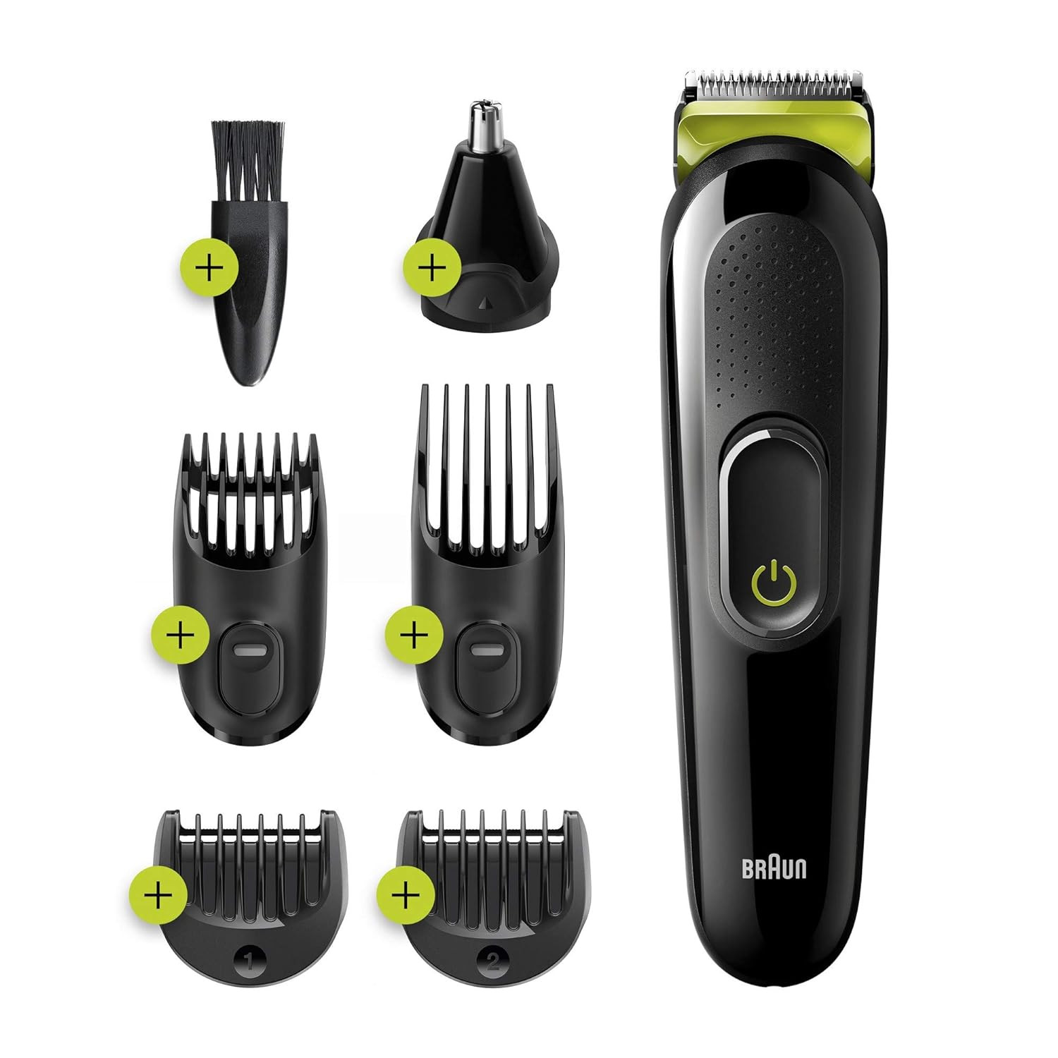 BRAUN All-In-One 6 in 1 Trimmer  Hair Clipper And Beard Trimmer