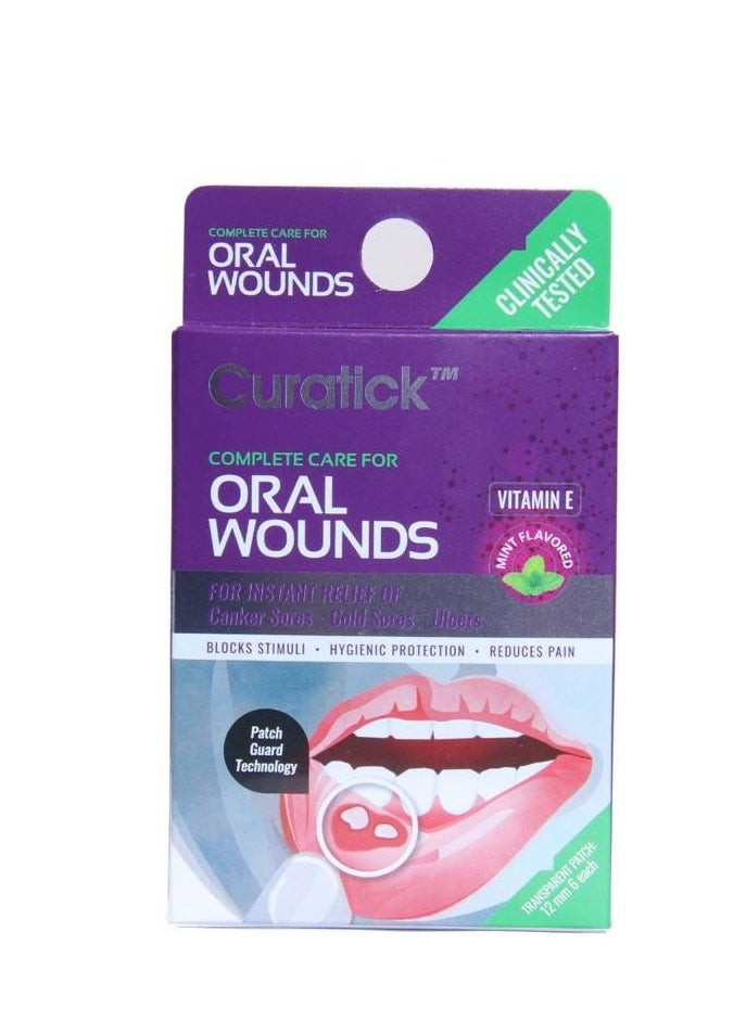 Curatick 6's  Oral Wound Dressing