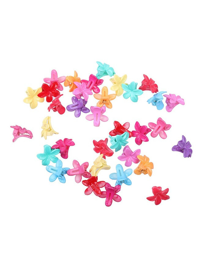 Xcluzive Classic  8-Piece  Hair Claw Set Multicolour