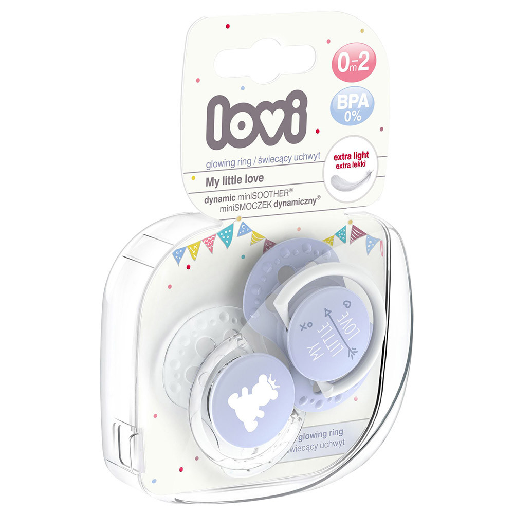 LOVI - DYN SOOTHER SILICONE 0-2M (2 PCS) MY LITTLE LOVE