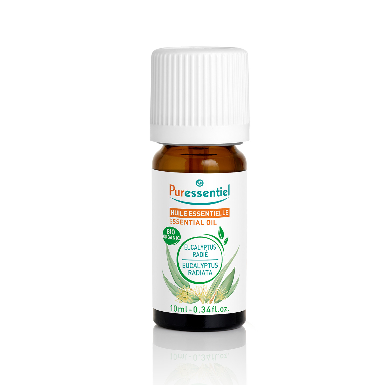 Puressentiel Organic Essential Oils Eucalyptus Radiata 10ml