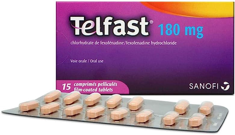 TELFAST 180 MG  15S (FEXOFENADINE 180 MG)