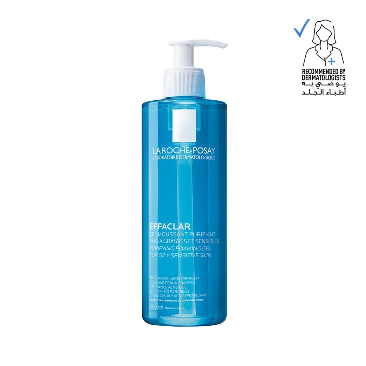 LA ROCHE POSAY Purifiant  For Oily Sensitive Skin Effaclar Gel Moussant 400ml