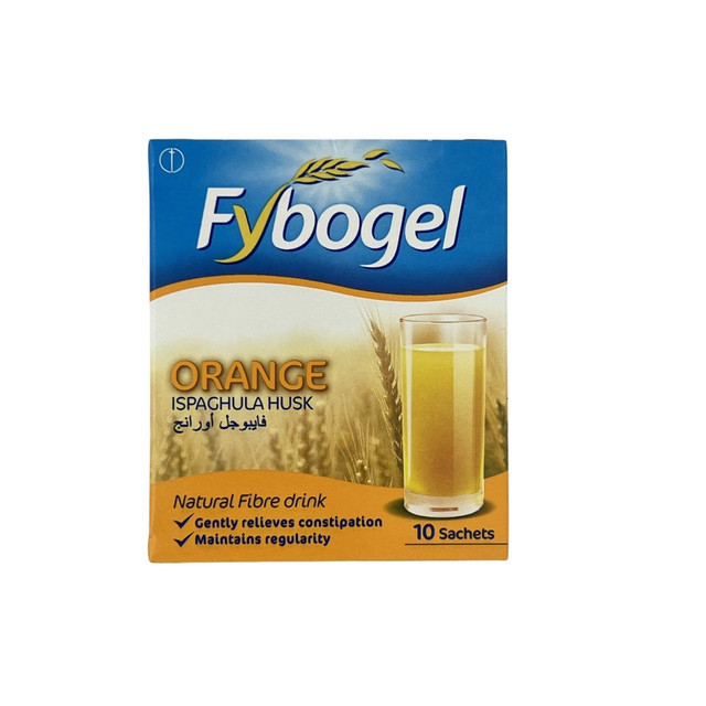 Fybogel Orange Ispaghula Husk Sachets 10'S