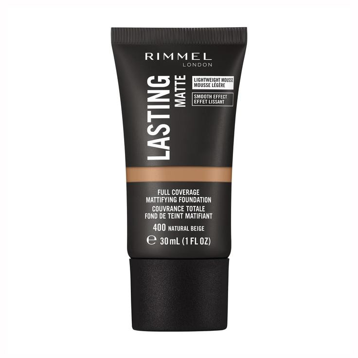 Rimmel Lasting Matte Foundation 400 Natural Beige