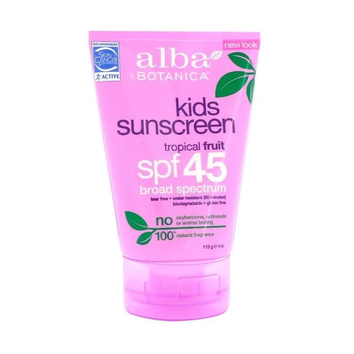 ALBA BOTANICA KIDS SUNSCREEN SPF45-113 GM